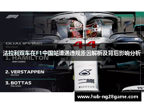 法拉利双车在F1中国站遭遇违规原因解析及背后影响分析